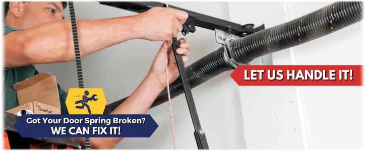 Broken Garage Door Spring Charleston SC